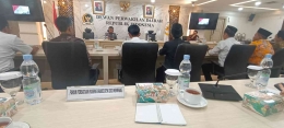 Audiensi Peserta Passing Grade P3K kemenag 2023 se Indonesia di kantor DPD RI. Dokpri