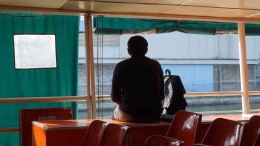 Kapal ferry ujung kamal (dok pribadi)
