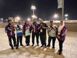 Aktivitas Relawan di Lusail Stadium pada Piala Dunia FIFA Qatar 2022. (Dokumentasi pribadi)