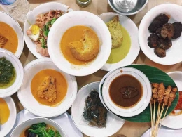 Khas hidangan Sumatera Barat (foto: Eka Herlina)