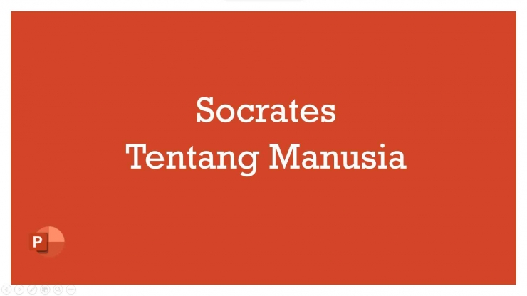 Socrates Tentang Manusia/dokpri