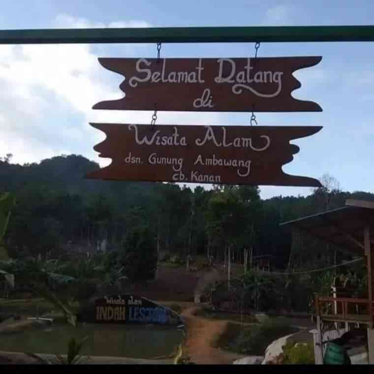 Wisata Alam Indah Lestari Gunung Ambawang (Dokumentasi pribadi)
