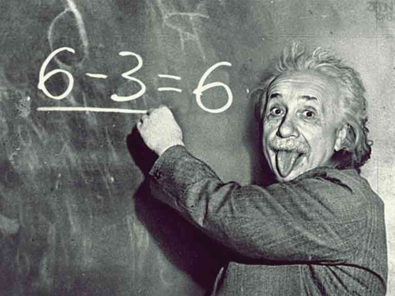 Einstein dan imajinasi. Sumber:wikipedia.com