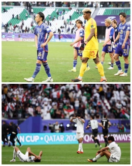 Irak dan Jepang,lawan Indonesia di fase grup terhenti di Piala Asia 2023 Qatar. Sumber: getty images