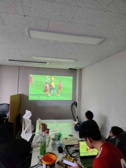 sumber gambar: Dokpri (menonton bersama AFC Asian Cup Qatar 2023)