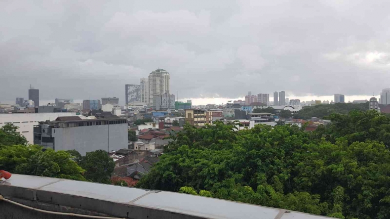 Hujan di Jakarta (Sumber gambar: dokpri)