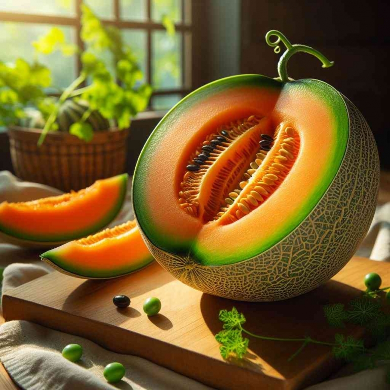 Melon Yubari King, buah termahal di dunia (Dok. Pribadi)