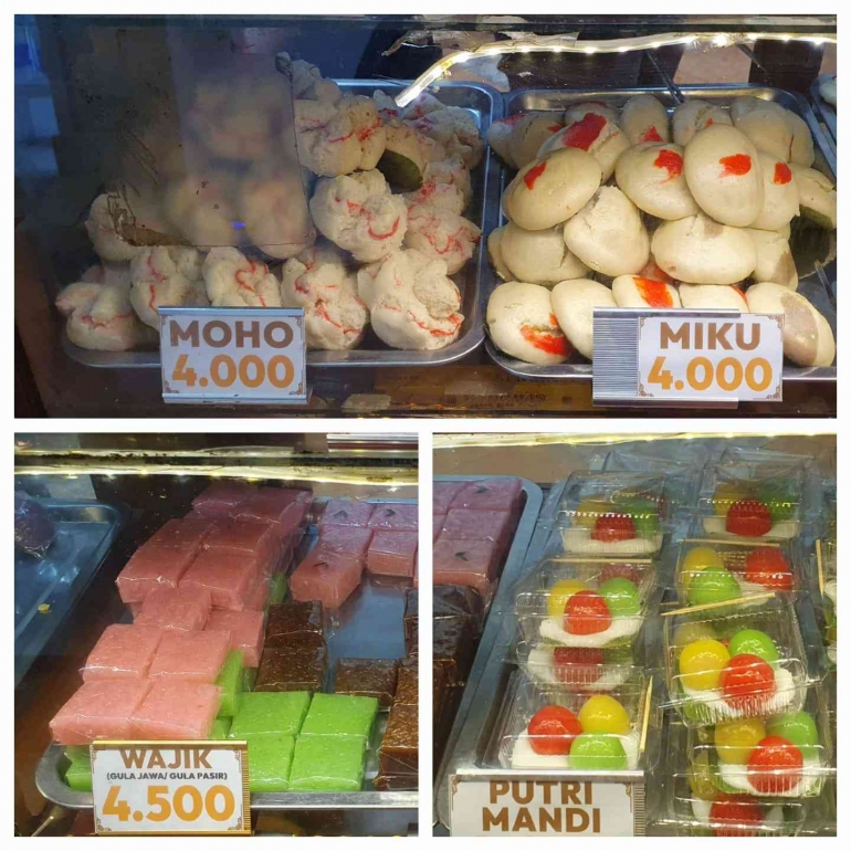 Sebagian kue. (Dokumentasi pribadi)