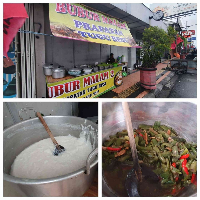 Bubur malam. (Dokumentasi pribadi)