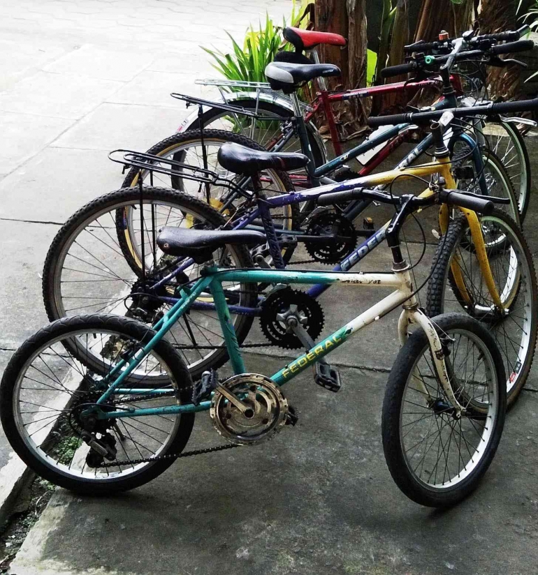 koleksi sepeda lama: (dokumen pribadi)