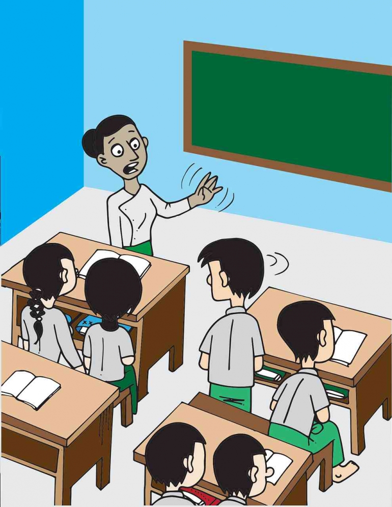 ilustrasi gambar kartun guru dan murid/ https://www.buguruami.my.id/2023/01/perangkat-ajar.html