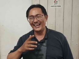 sandwijaya ketua pelaksana kegiatan Imlek 2024 di ITC Kebon Kelapa(Dokumentasi pribadi)