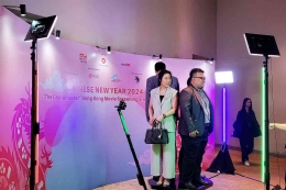 Mengabadikan momentum Hong Kong Movie Screening & Reception (Dok. Ang Tek Khun)