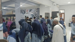 Di dalam museum Situs Kepurbakalaan Banten Lama (sumber gambar: doc Muthakin al-Maraky)