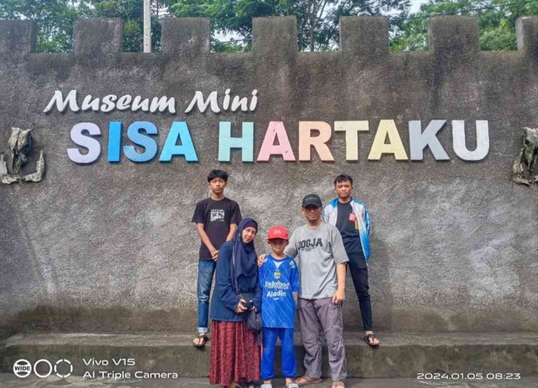 Saat di Museum Sisa Hartaku, Yogyakarta (Foto: Dokpri)