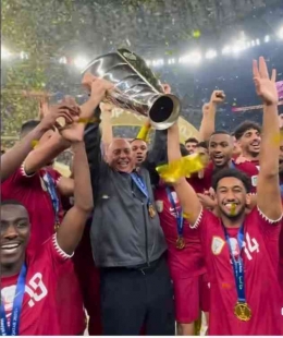 Qatar kembali raih gelar juara Piala Asia (foto: AFC Asian Cup)
