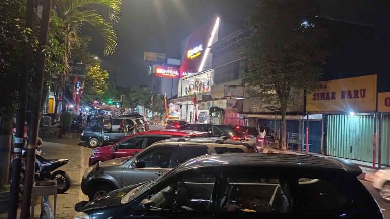 Suasana malam Kota Wonosobo / dokpri