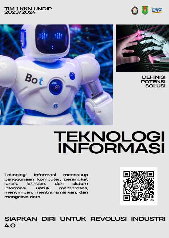 Poster serta tautan web e-modul - (dokumen pribadi)