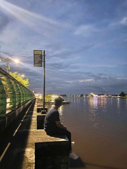 Tepian, Sungai Kapuas (Dok. pribadi)