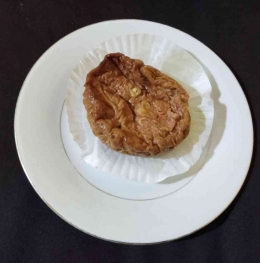 Kue lumpur bakar Sidoarjo varian coklat (dokpri)