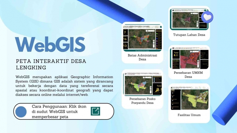 WebGIS yang berada di dalam peta interaktif. (dokpri)