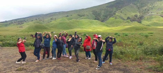 Savana di Taman Nasional Bromo Tengger Semeru (Dok. Pribadi)