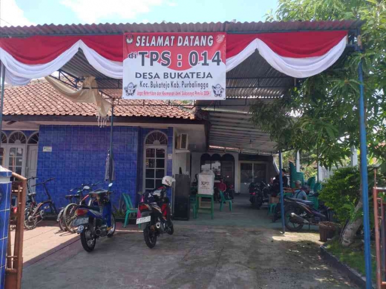 TPS 14 Desa Bukateja/Foto: Lilian Kiki Triwulan