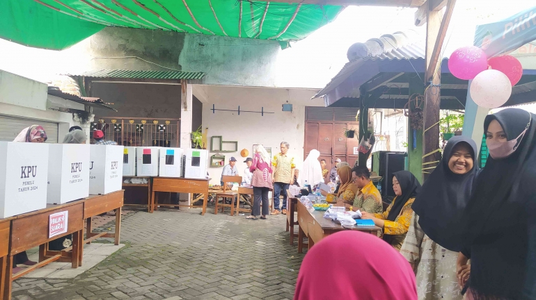 Suasana TPS (dok pribadi)