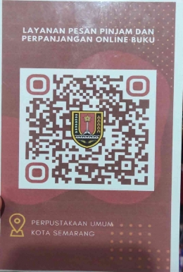 Nomor WhatsApp layanan Perpustakaan Kota Semarang/dok.pri