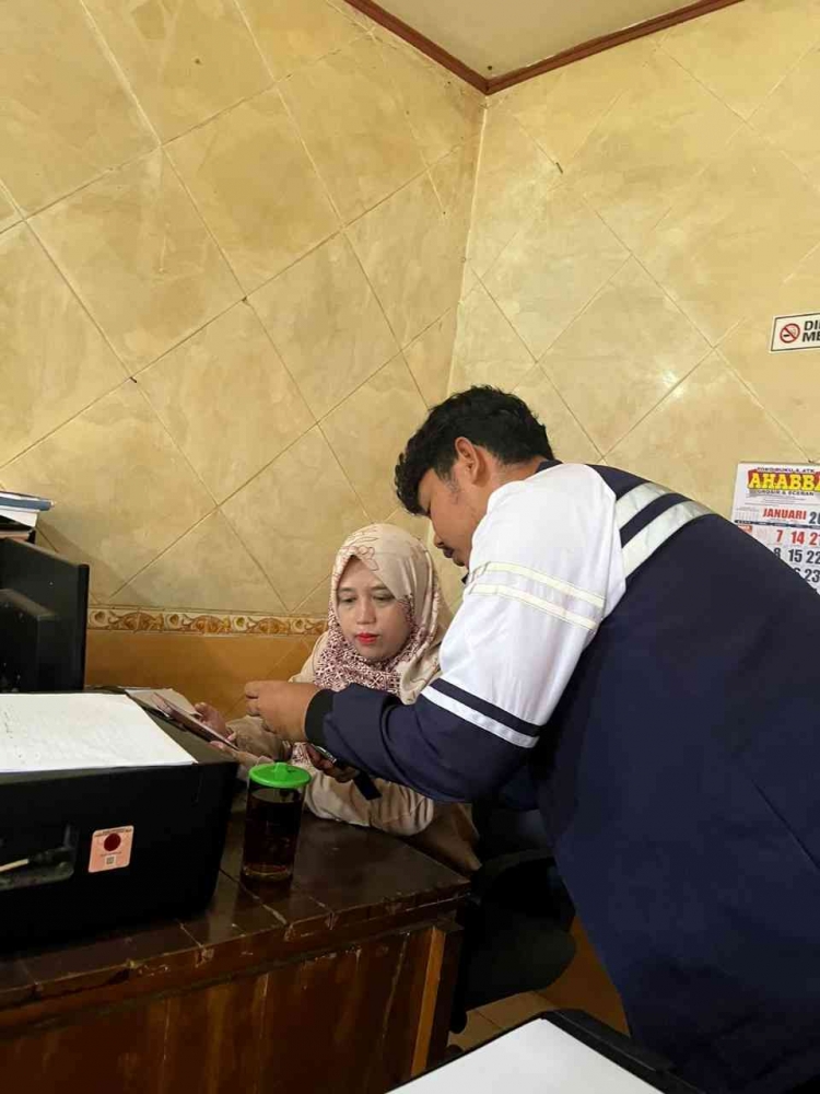 Pelatihan Terhadap Perangkat Desa Gembyang, dokpri