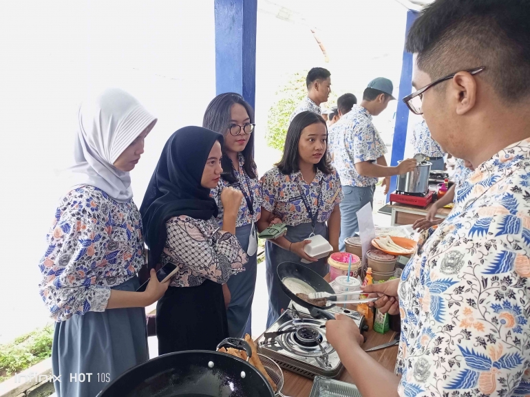 Market Day belajar untuk merancang, mengelola dan menjalankan bisnis kecil (Dok. Pribadi) 