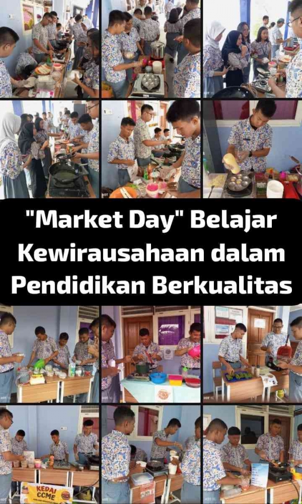 Market Day merupakan pendekatan yang inovatif dan efektif dalam belajar keterampilan dan berwirausaha (Dok. Pribadi)