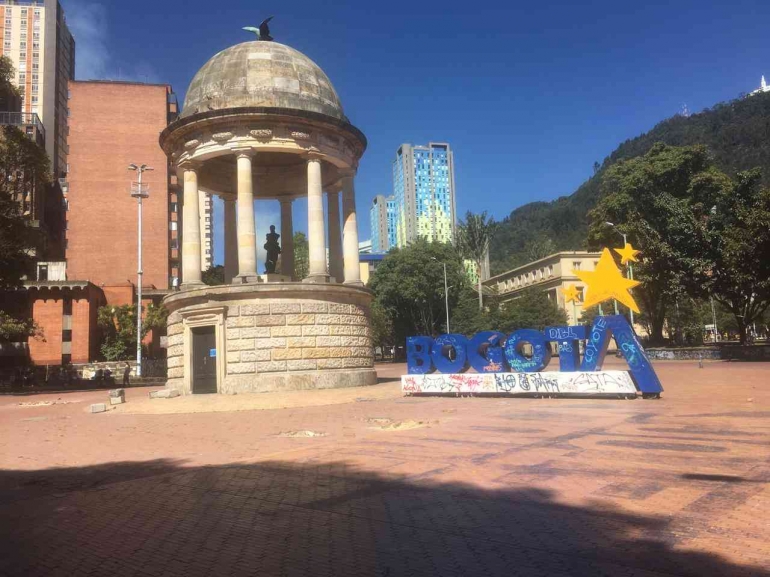 Salah satu sudut kota Bogota: Dokpri