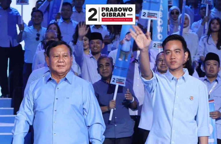 Prabowo Subianto bertekad memajukan sepak bola Indonesia jika terpilih jadi presiden. (Instagram @prabowo.gibran2)