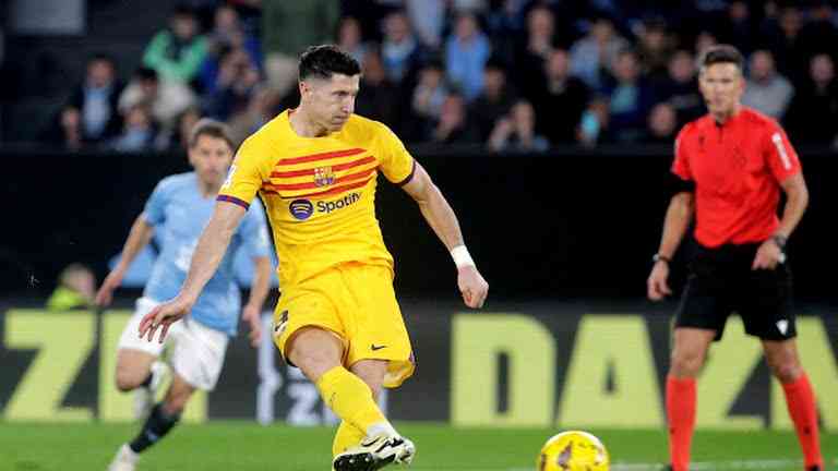 Celta Vigo Vs Barcelona: Brace Lewandowski Menangkan Blaugrana. Foto: reuters