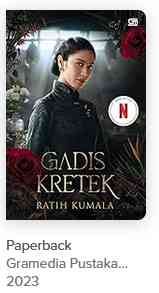 sampul depan novel Gadis Kretek/ goodreads