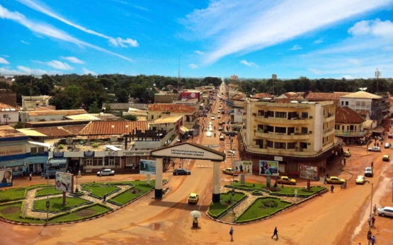 Bangui, ibukota Republik Afrika Tengah. (sumber: Facts.net)