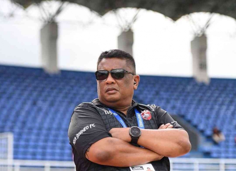 Manajer Borneo FC, Dandri Dauri Husein, menyampaikan penolakan pemainnya ke Timnas U23. (Instagram @dandridaurihusein)