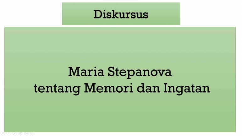 Maria Stepanova tentang Memori dan Ingatan/dokpri