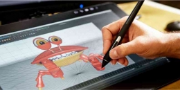 Ilustrasi tentang pekerjaan animasi. Sumber: wacom.com