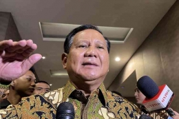 Prabowo Subianto. (Kompas.com/irfan kamil)