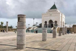 Makam Mohammed V, sultan terakhir sekaligus raja pertama Maroko, di Rabat. (sumber: Viator)