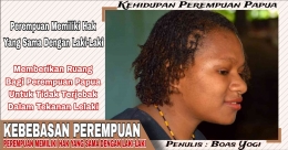 Kebebasan kognitif bagi Perempuan Papua. -(Boasyogi).