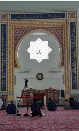 Interior Masjid Andalusia (Dokpri)