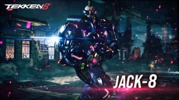 Jack-8 di Tekken 8. (sumber: Bandai Namco Europe)
