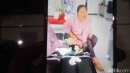 Bayi yang lahir di kantor bank di Subang|dok. Dwiky Maulana Vellayati/DetikJabar, detik.com