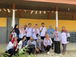 Kunjungan Camat Sungai kunjang Kota Samarinda ke Sekolah penulis (Dokumen pribadi)