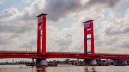 Jembatan Ampera, destinasi wisata Kota Palembang (foto: BPPK Kemenkeu)