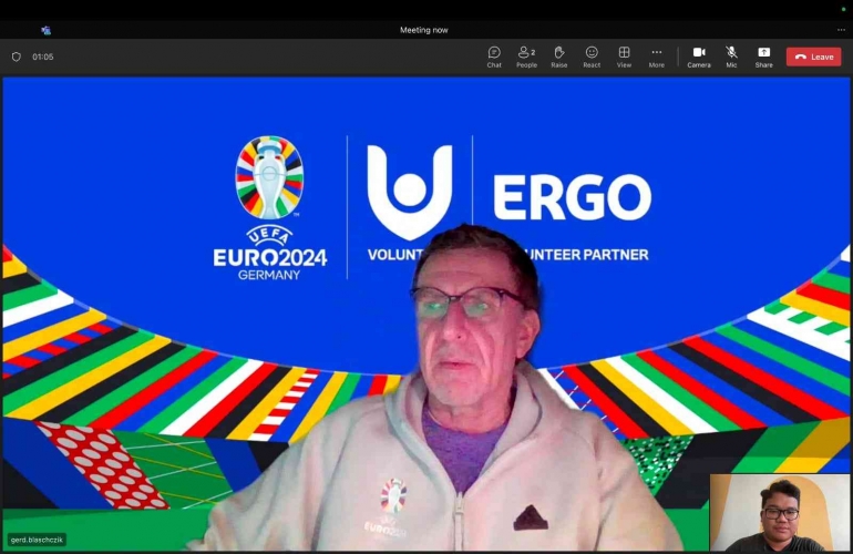 Online Interview untuk Euro 2024 (Arsip Pribadi)