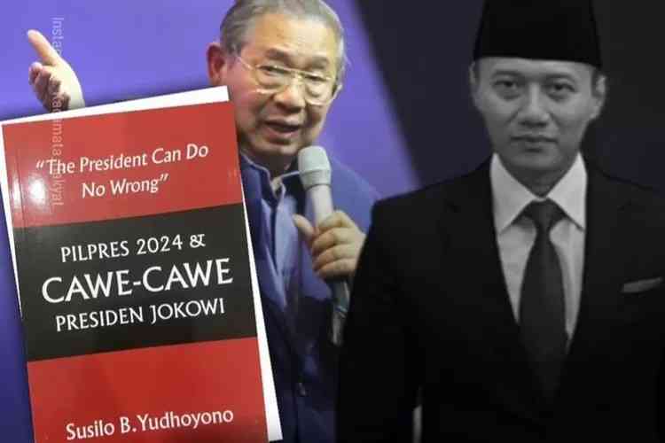 Ada Apa Dengan Buku Sampul Merah SBY Soal Cawe-Cawe Jokowi Di Pilpres ...